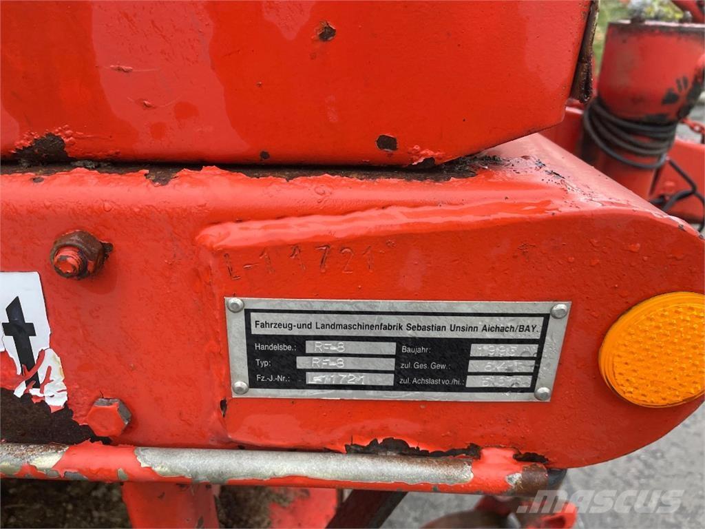 Unsinn RF-8 Хопери, вентилатори и елеватори