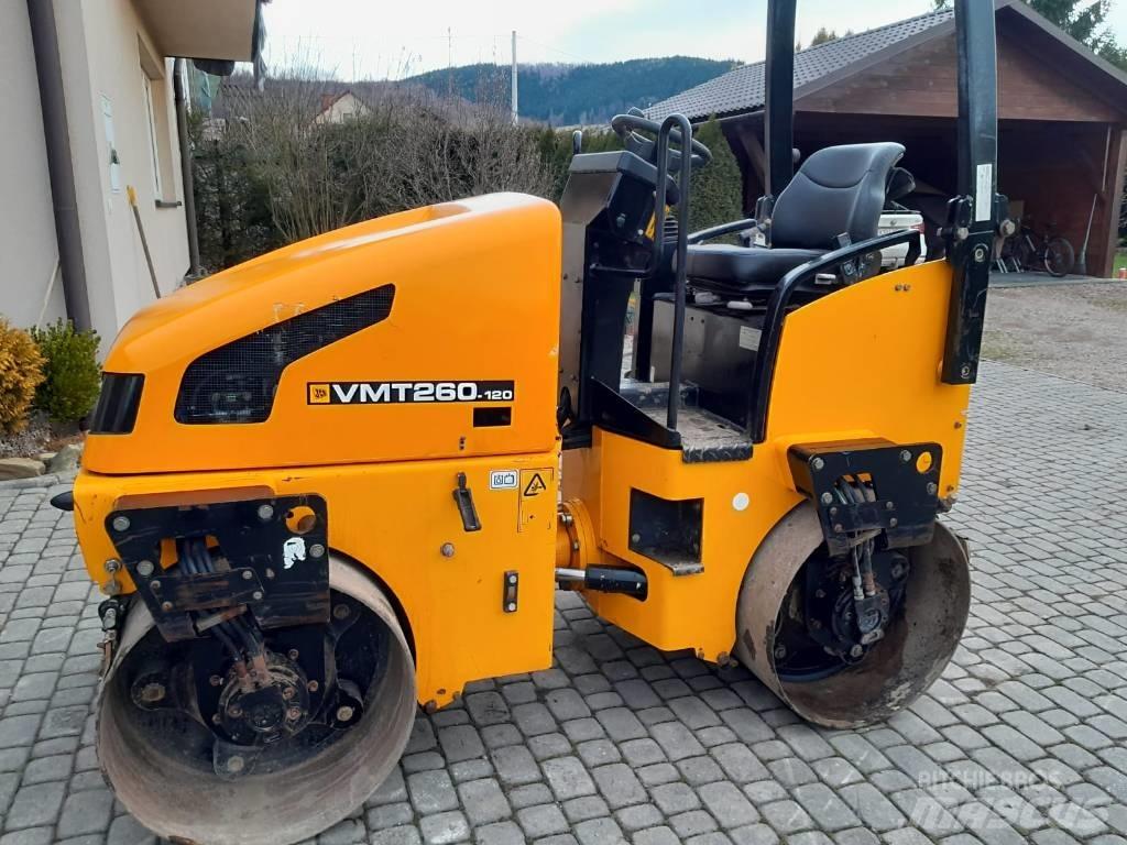 JCB VMT 260-120 Двойни барабанни ролки
