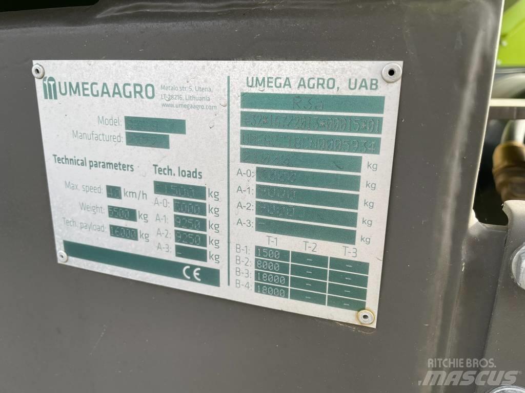 Umega SPC18 Ремаркета самосвални