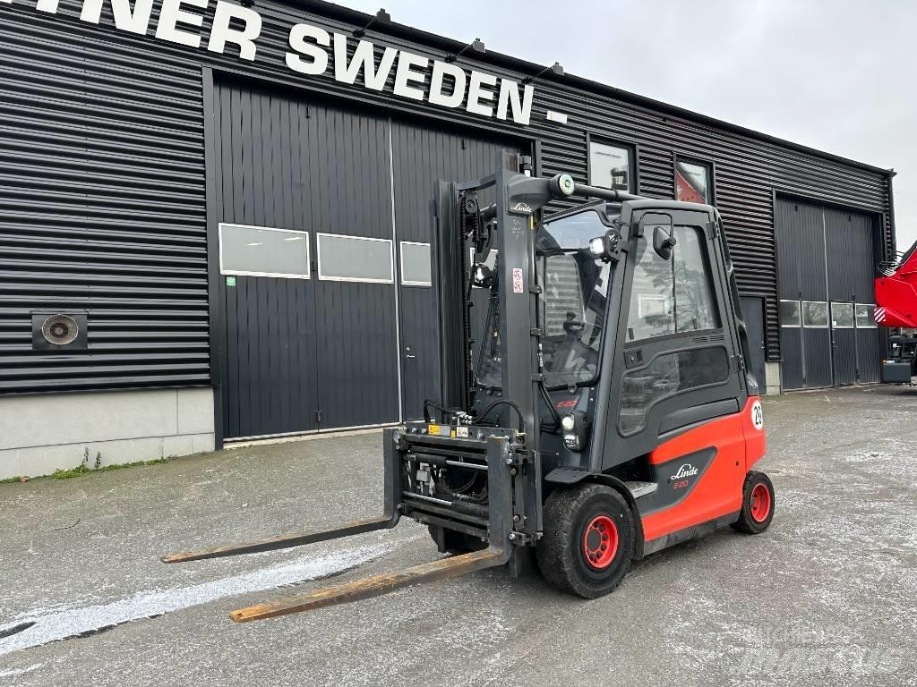 Linde E 20 Електрически вилични кари-повдигачи