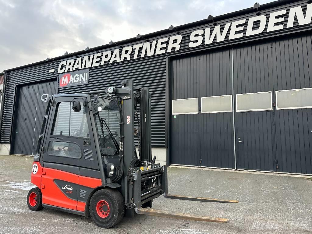 Linde E 20 Електрически вилични кари-повдигачи