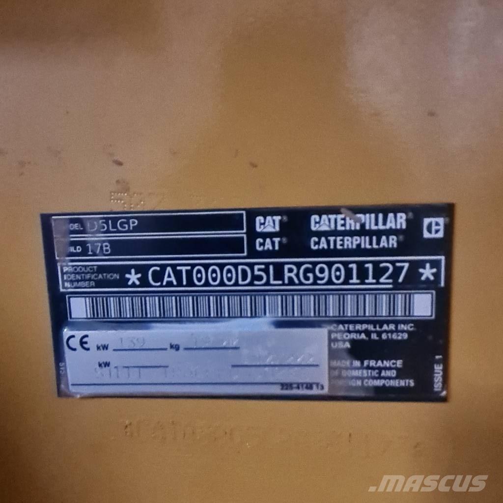 CAT D 5 LGP Верижни булдозери
