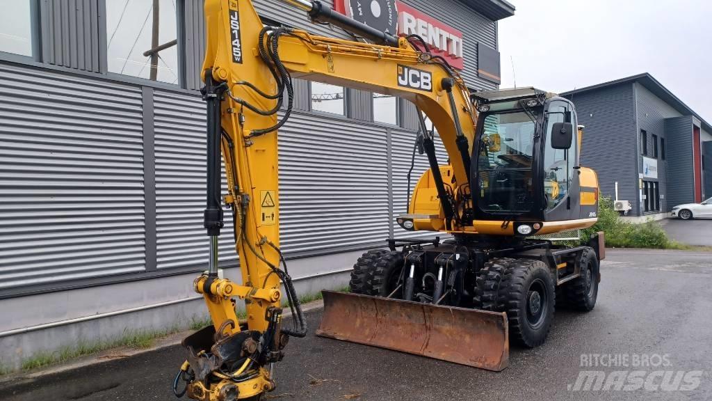 JCB JS 145 W Колесни екскаватори