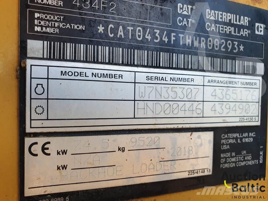 CAT 434 F2 Товарач със заден ексватор