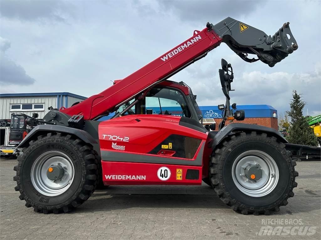 Weidemann T7042 Телескопични товарачи