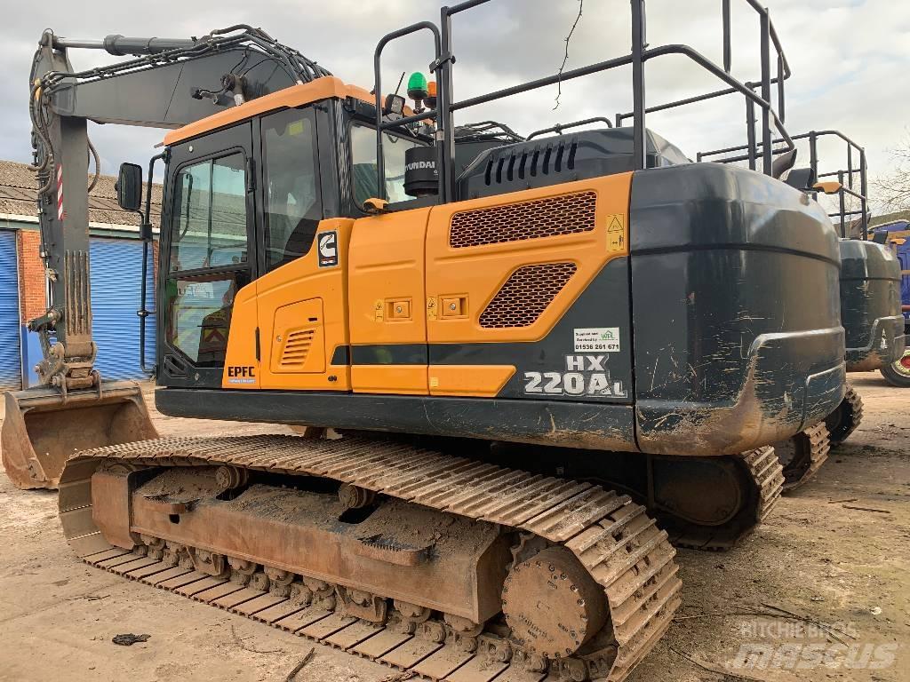 Hyundai HX220A L Верижен екскаватор
