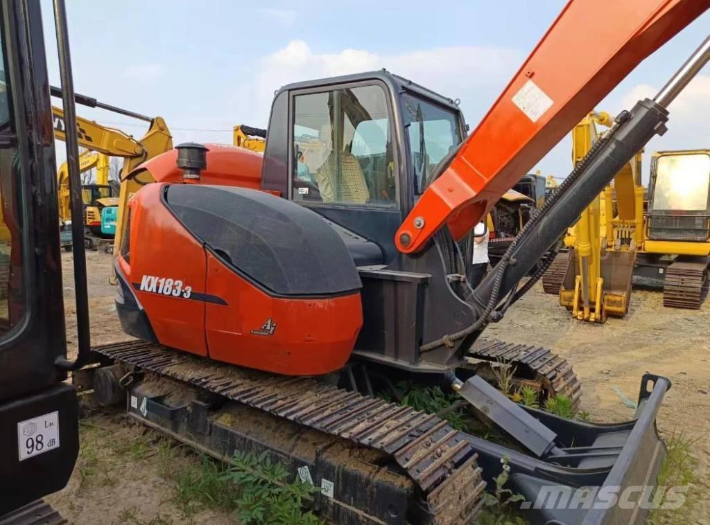 Kubota KX 183-3 Средни екскаватори 7т - 12т