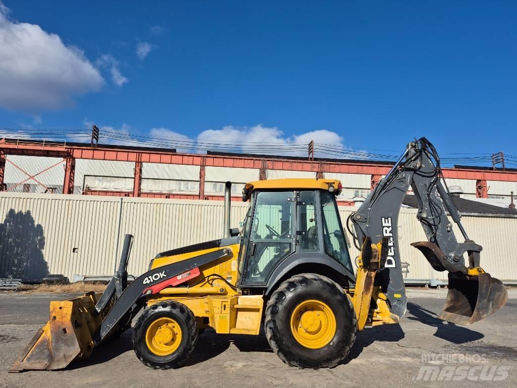 John Deere 410 K Товарач със заден ексватор