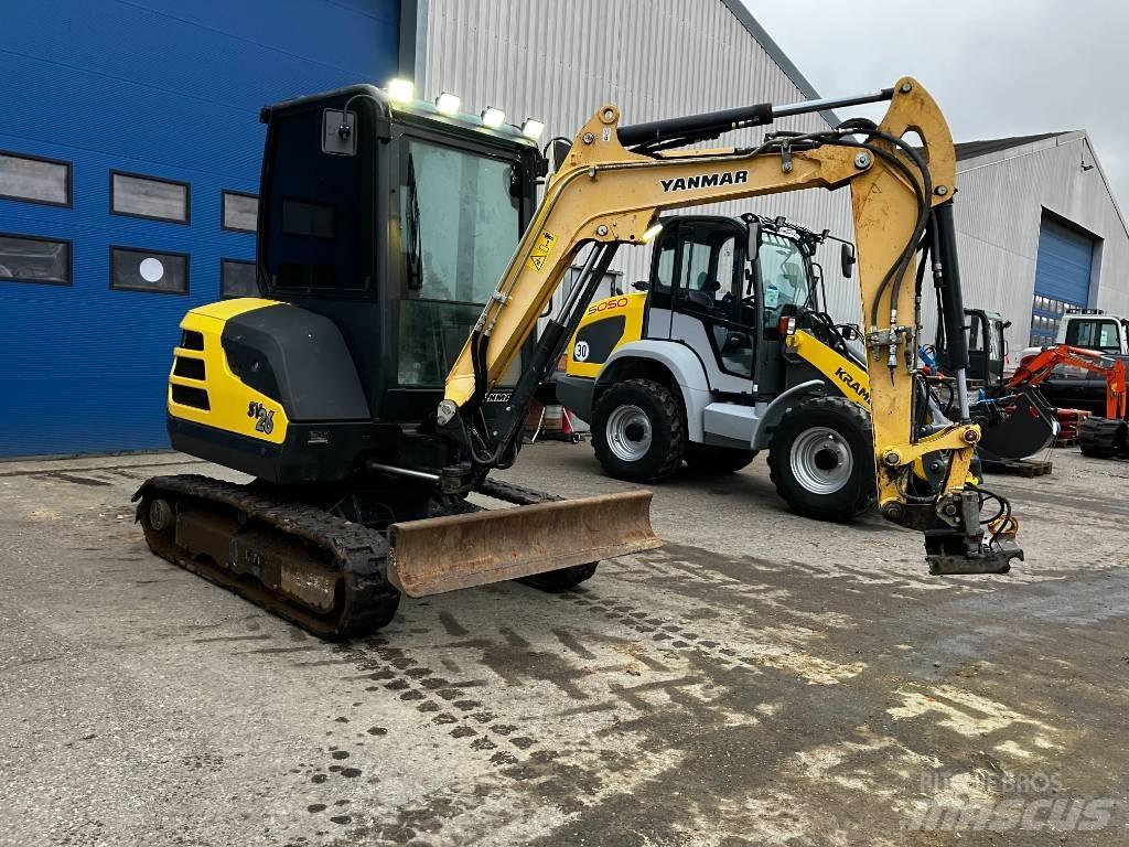 Yanmar SV 26 Мини екскаватори < 7 т