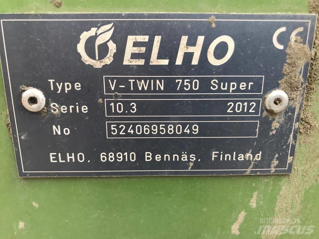 Elho V-Twin 750 S Уиндроуърс/Косачки за сено и др.
