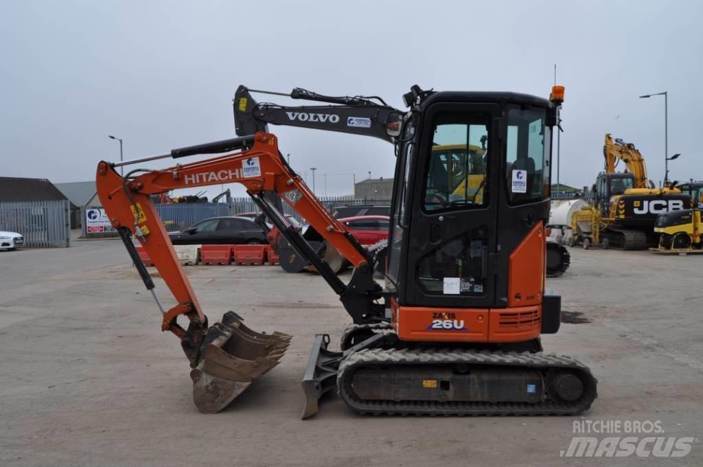 Hitachi ZX 26 U-6 Мини екскаватори < 7 т