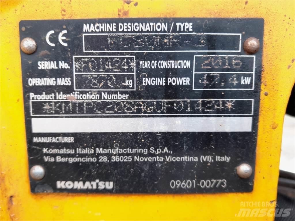 Komatsu PC80 Мини екскаватори < 7 т