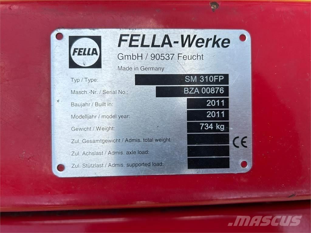 Fella SM 310 FP Кондиционери за косачки