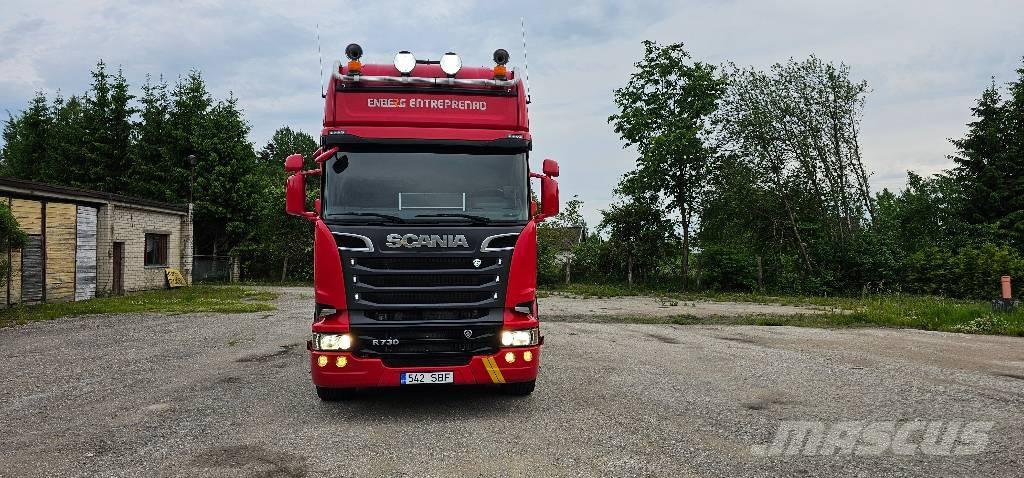 Scania R 730 Камиони с кран с кука