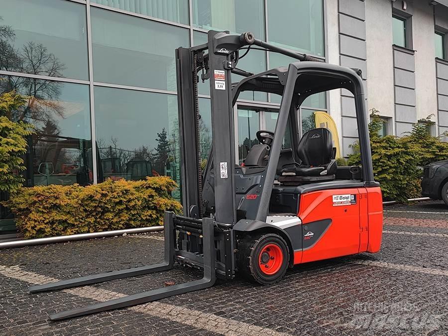 Linde E20L-02 Електрически вилични кари-повдигачи