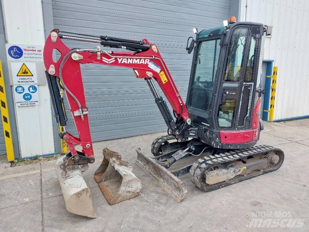 Yanmar Vio27-6 Мини екскаватори < 7 т