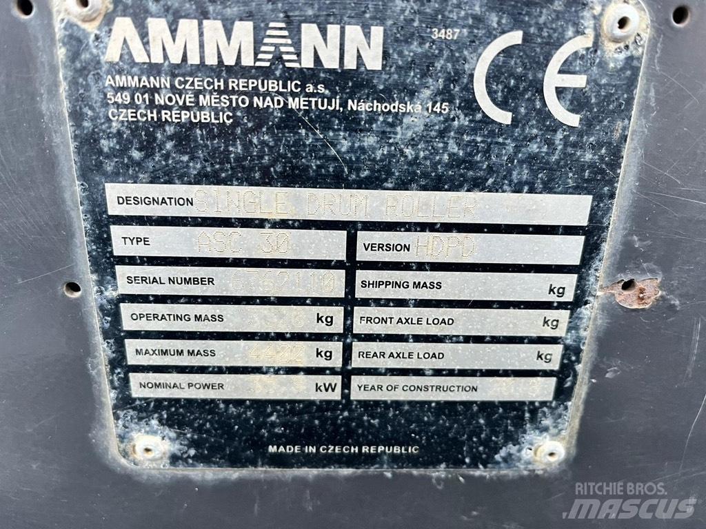 Ammann ASC 30 Еднобарабанни ролки
