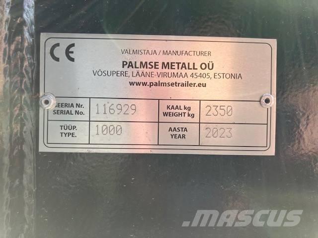 Palmse Trailer D1000 Ремаркета самосвални