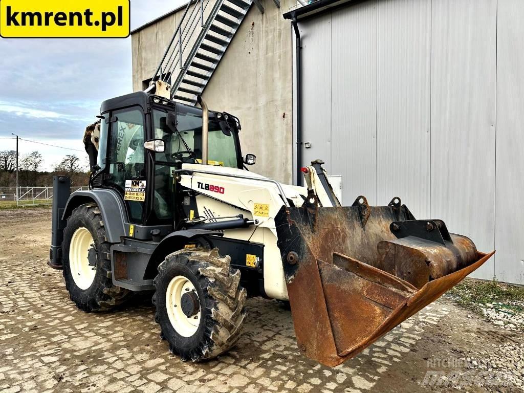 Terex TLB 890 Товарач със заден ексватор