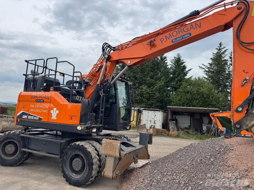 Doosan DX165WR-7 Колесни екскаватори