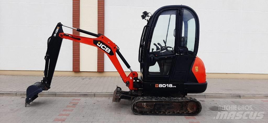 JCB 8018 CTS Мини екскаватори < 7 т
