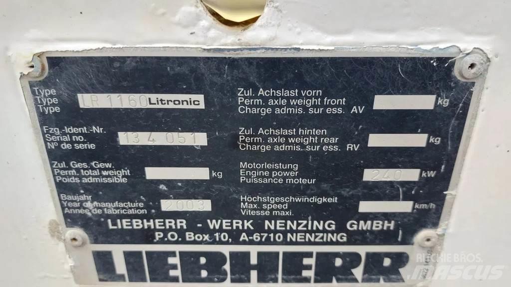 Liebherr LR 1160 Верижни кранове
