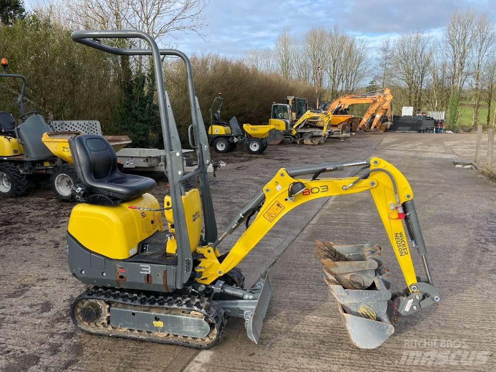 Wacker Neuson 803 Мини екскаватори < 7 т