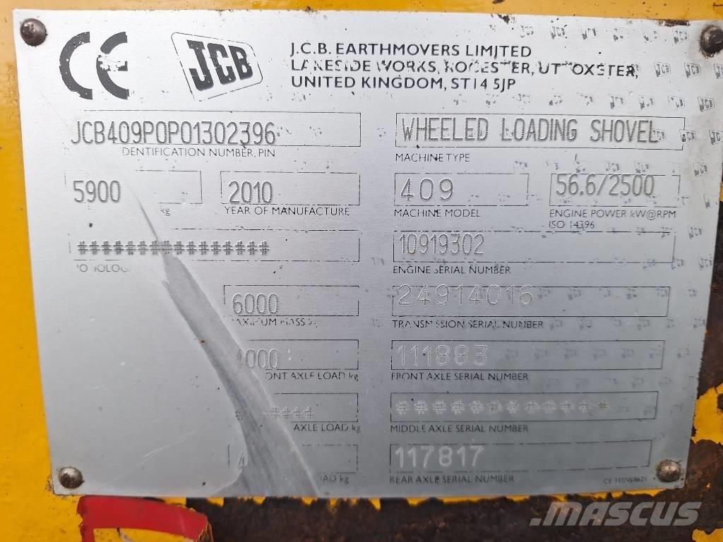 JCB 409 Колесни товарачи