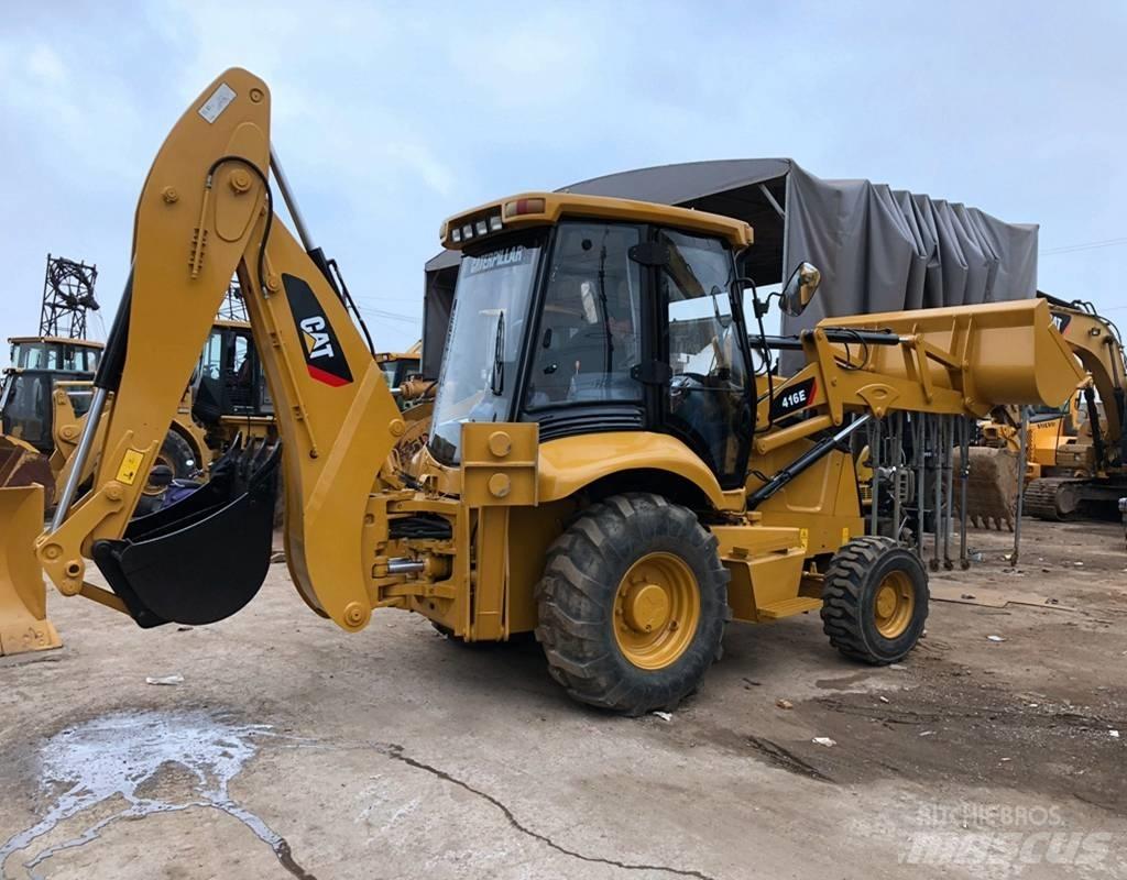 CAT 416E Товарач със заден ексватор