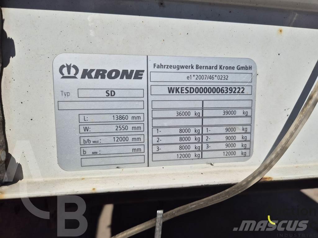 Krone SD Брезентови полуремаркета
