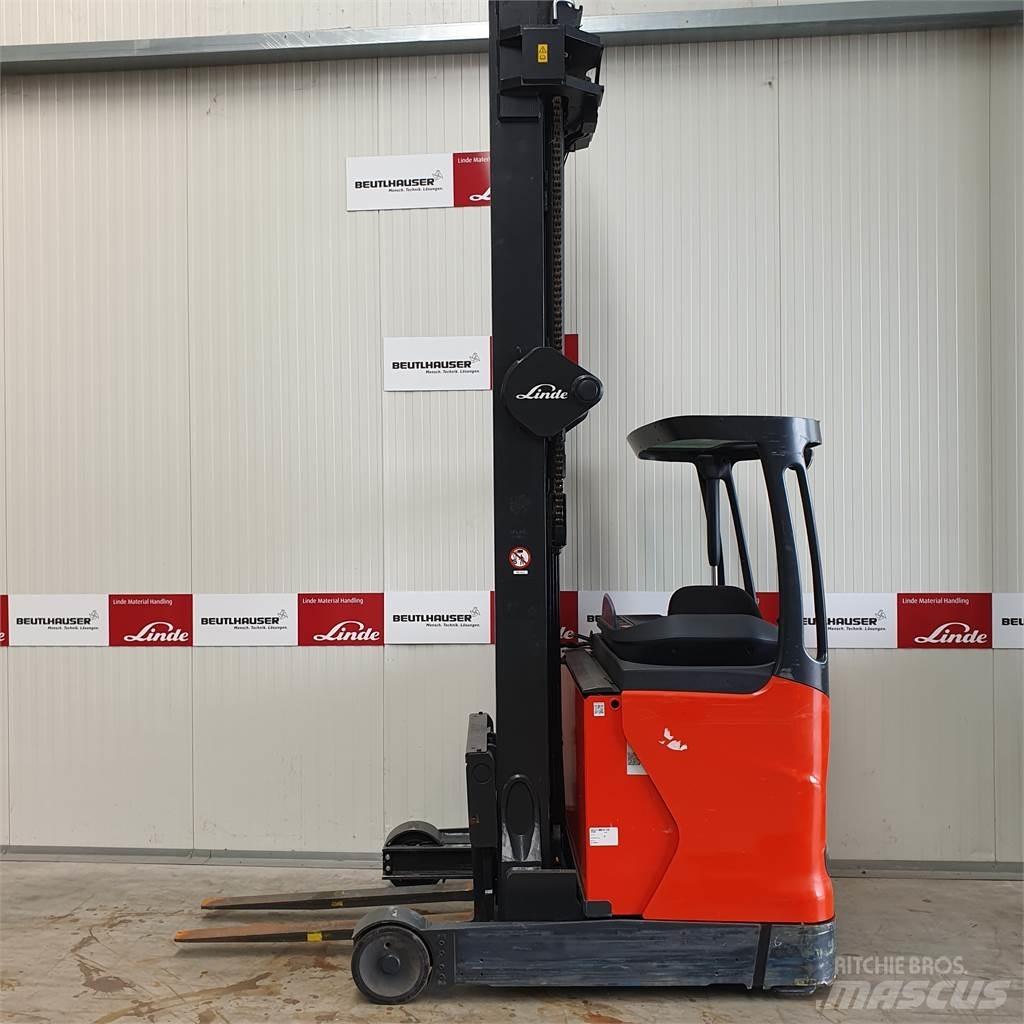 Linde R16HD Ретрак/ Високоповдигач с изместване на вилката напред