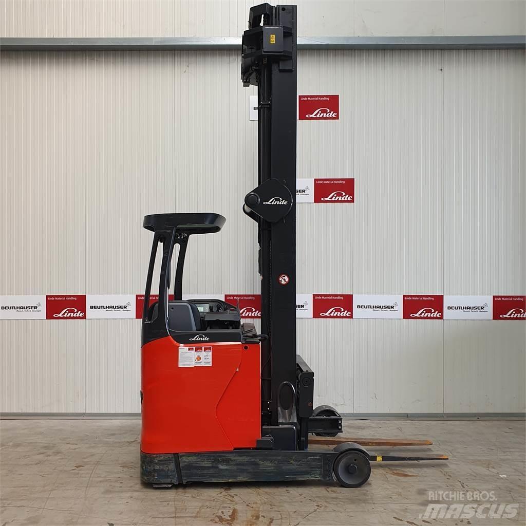 Linde R16HD Ретрак/ Високоповдигач с изместване на вилката напред