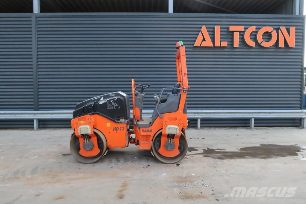 Hamm HD 12 VV Двойни барабанни ролки
