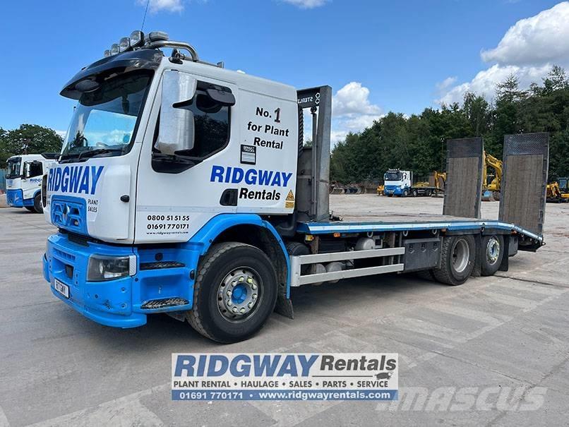 Renault C 320 Бордови камион / автолебедка