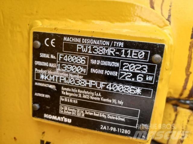 Komatsu PW138MR-11E0 Колесни екскаватори