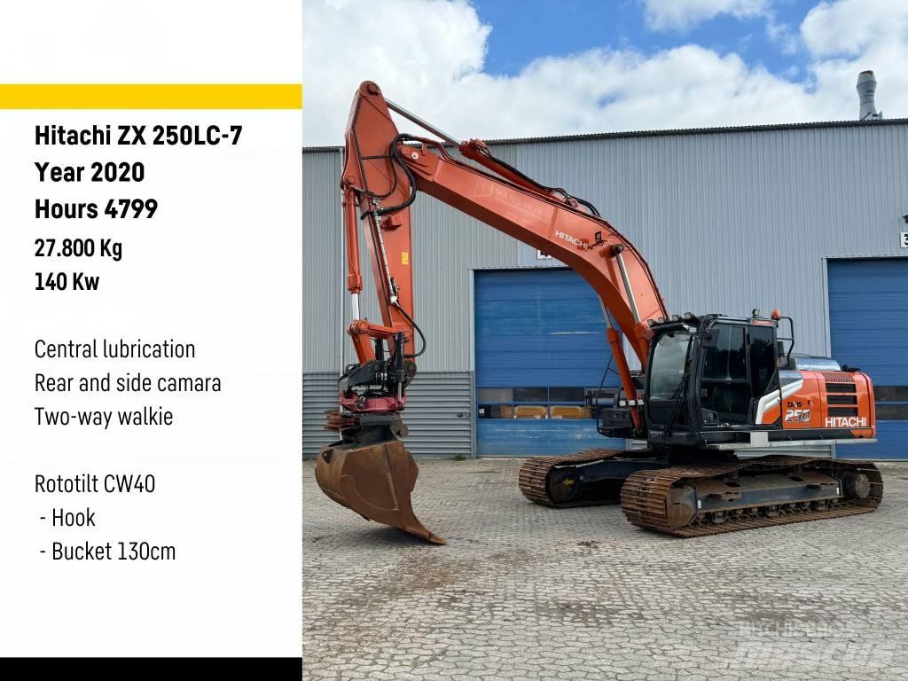 Hitachi ZX250-7 Верижен екскаватор