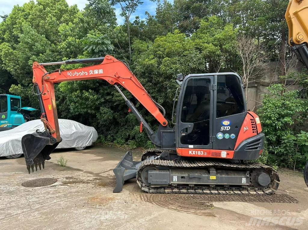 Kubota KX 183 Средни екскаватори 7т - 12т