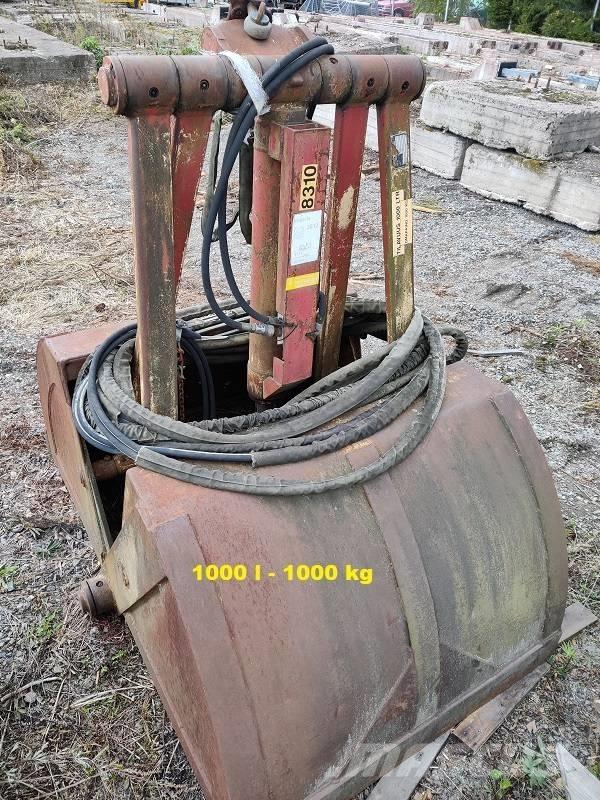 Priestman kauha Части и оборудване за кранове
