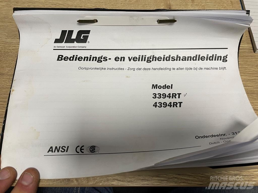 JLG 3394 RT Ножични работни платформи
