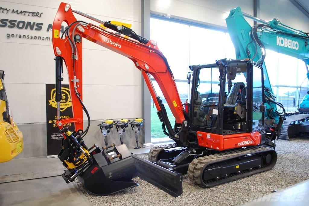 Kubota KX 060-5 Средни екскаватори 7т - 12т