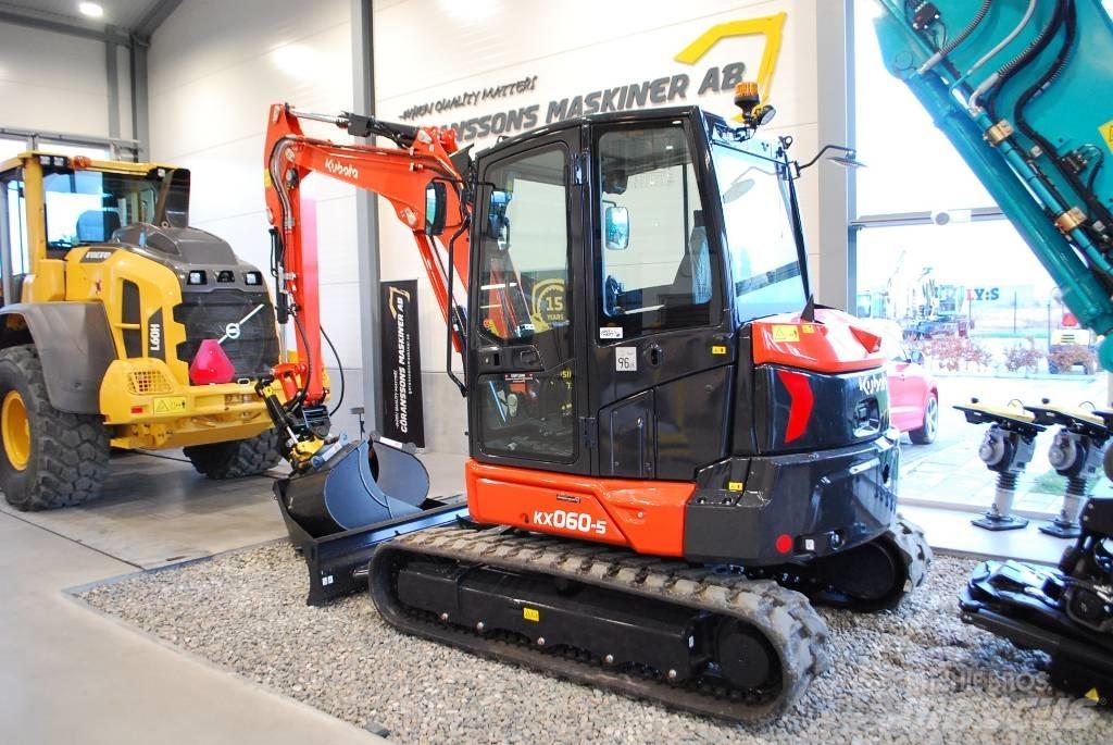 Kubota KX 060-5 Средни екскаватори 7т - 12т