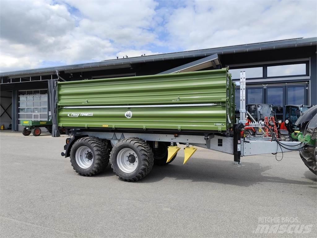 Fliegl TDK 140 FOX Ремаркета за бали