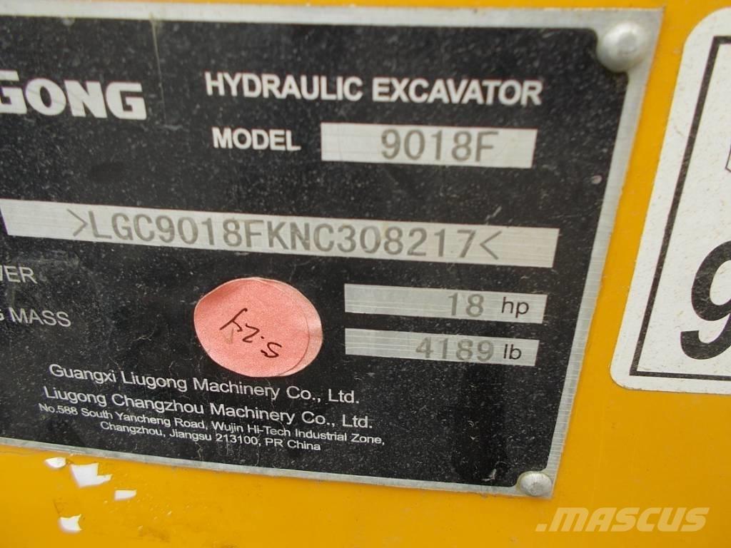 LiuGong 9018 F Мини екскаватори < 7 т