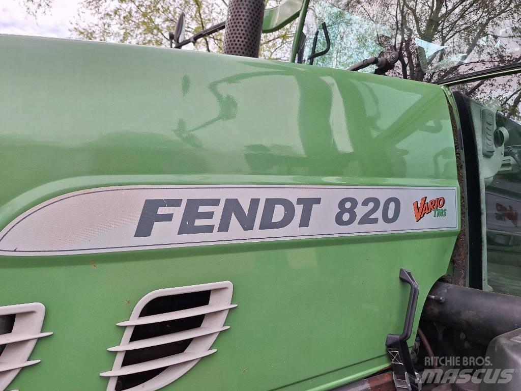 Fendt 820 Vario TMS Трактори