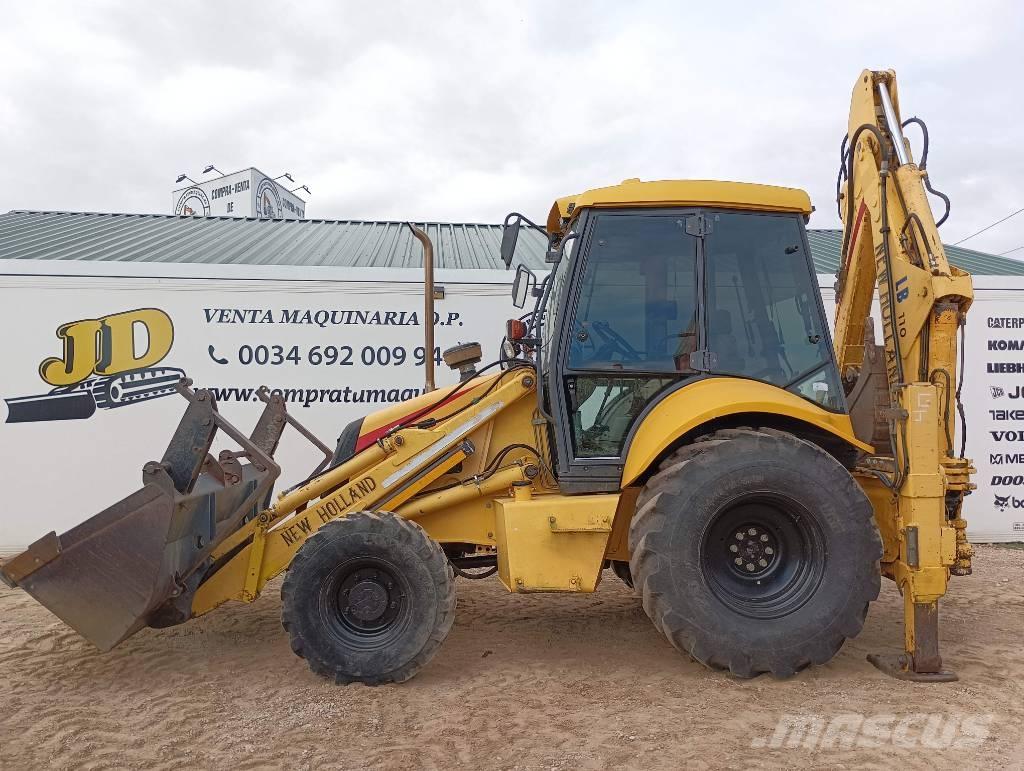 New Holland LB 110 Товарач със заден ексватор