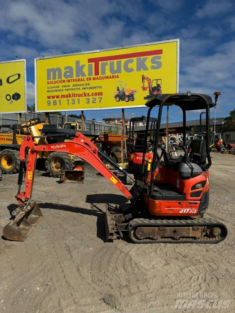 Kubota U 17-3 Мини екскаватори < 7 т