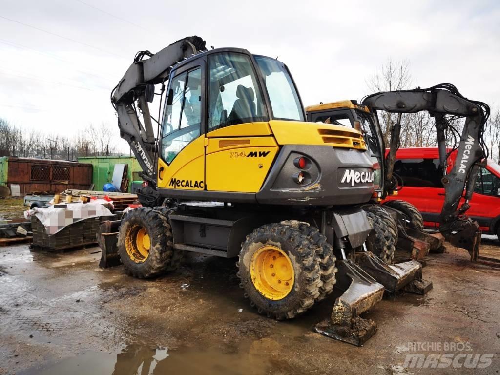 Mecalac 714 MW Колесни екскаватори