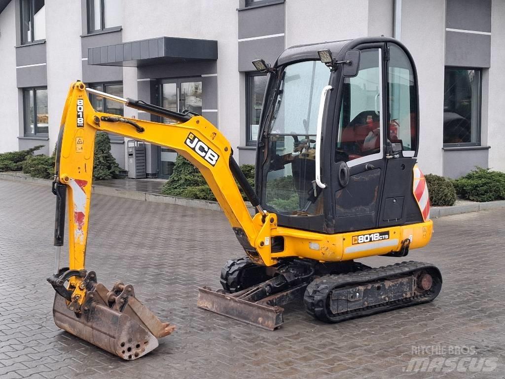 JCB 8018 CTS Мини екскаватори < 7 т