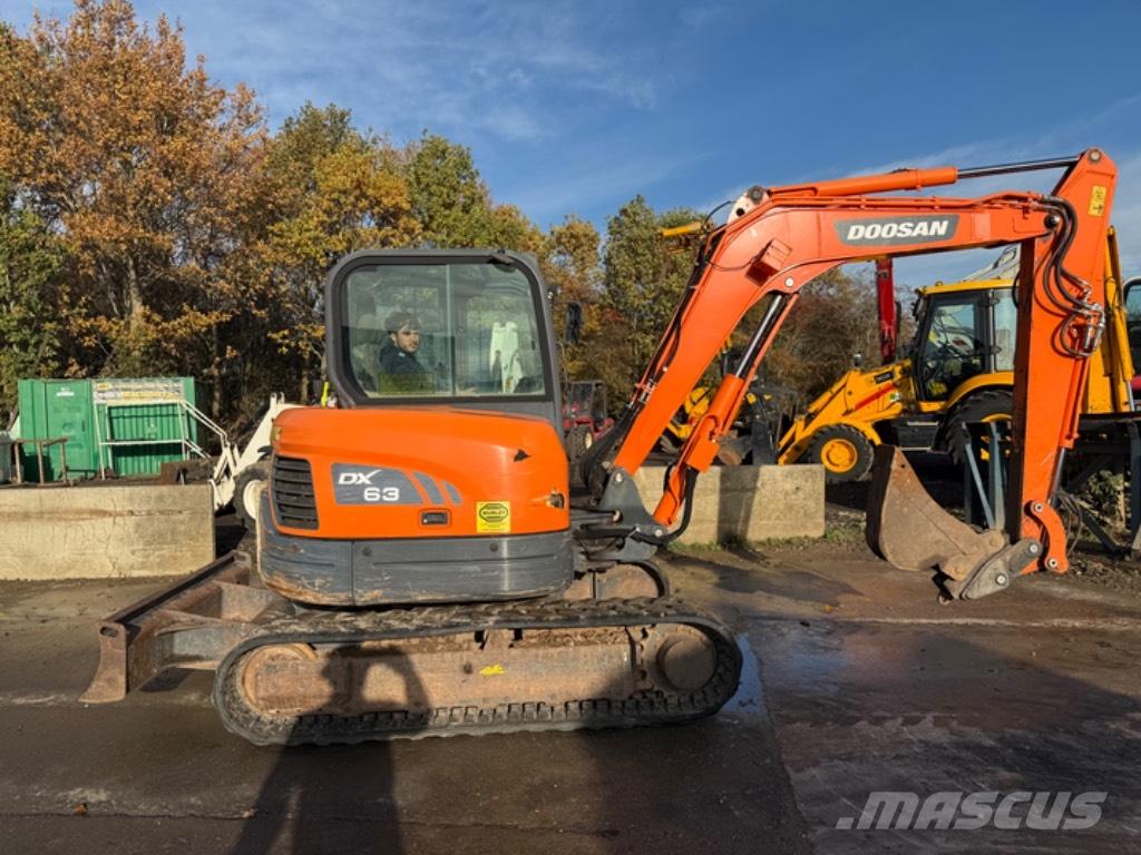 Doosan DX 63-3 Мини екскаватори < 7 т