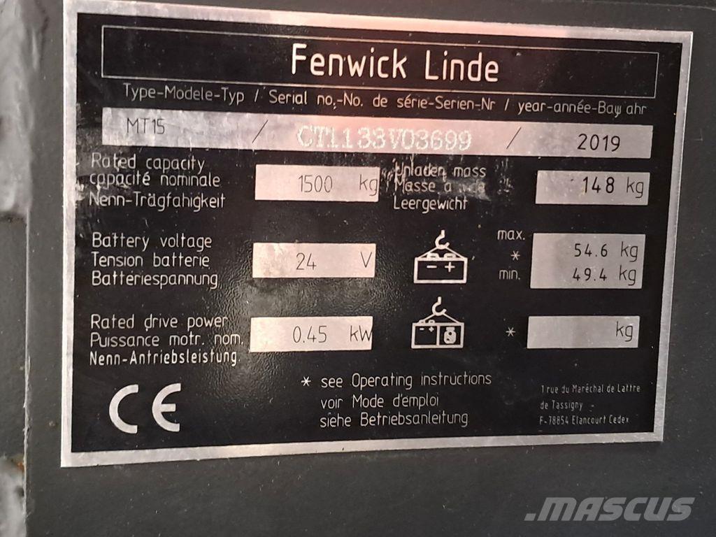 Linde MT15 Нископовдигач